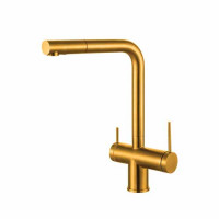Кухонний змішувач FABIANO FKM 3114 SS Nano Gold