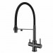 Кухонний змішувач FABIANO FKM 3143 Black Steel