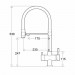 Кухонний змішувач FABIANO FKM 3143 Black Steel