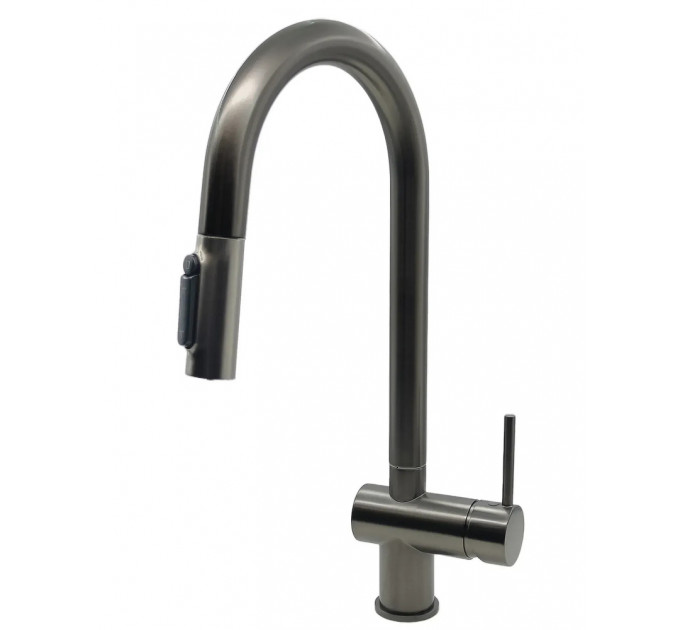 Кухонний змішувач FABIANO FKM 3127 Black Steel