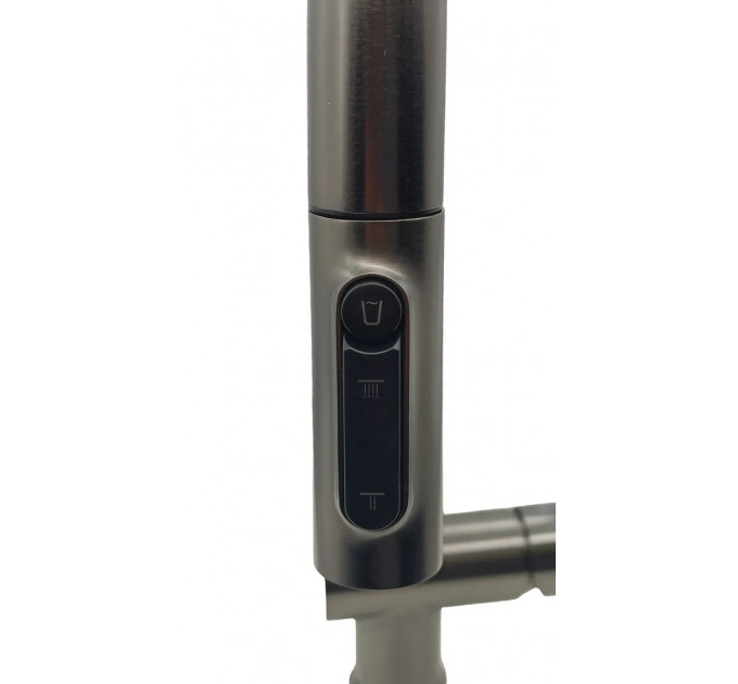 Кухонний змішувач FABIANO FKM 3127 Black Steel