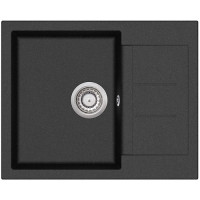 Кухонна мийка AQUASANITA TESA SQT102W-601 Black metallic