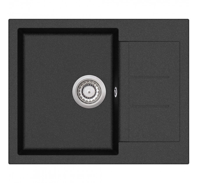 Кухонна мийка AQUASANITA TESA SQT102W-601 Black metallic