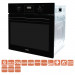 Духова шафа VENTOLUX EO70TC-6P FBG C