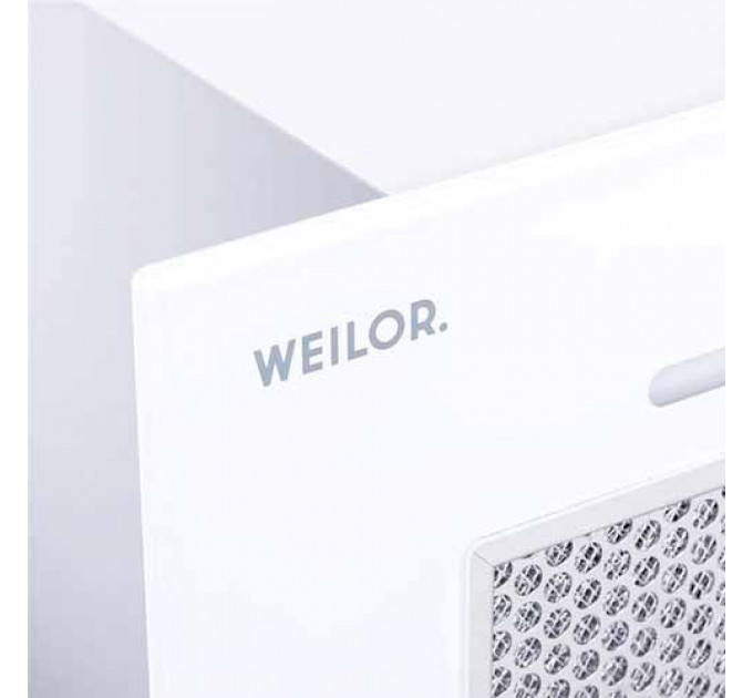 Витяжка WEILOR PBSR 72651 GLASS WH 1300 LED Strip