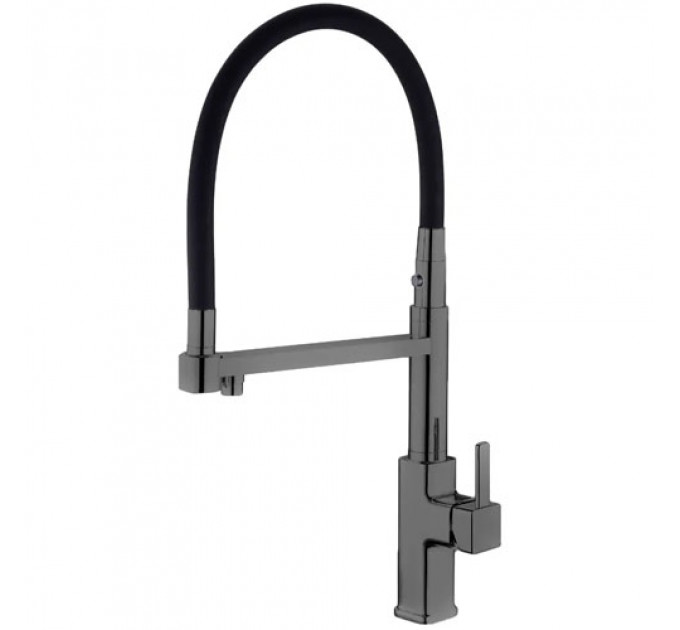 Кухонний змішувач FABIANO FKM 3119 PX Black Steel