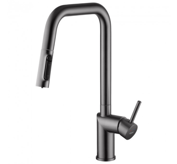 Кухонний змішувач KRONER Element 296569B-5301 Графіт