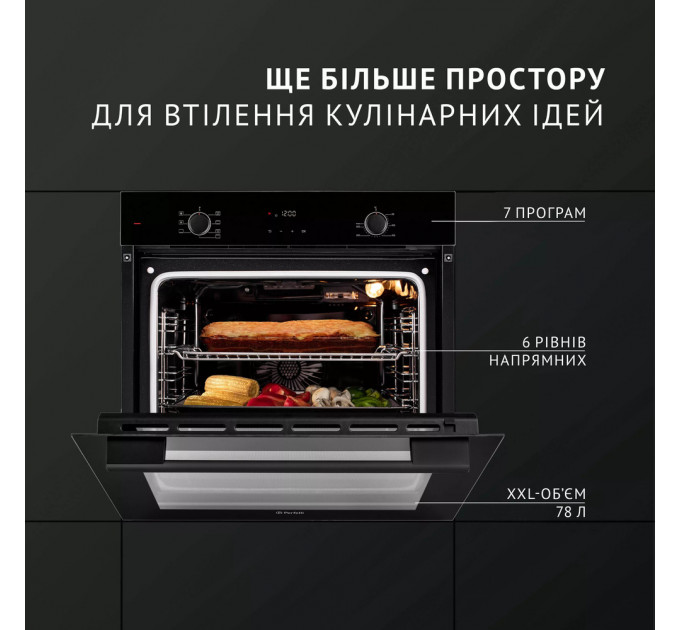 Духова шафа PERFELLI PERLA 6D7 NERO