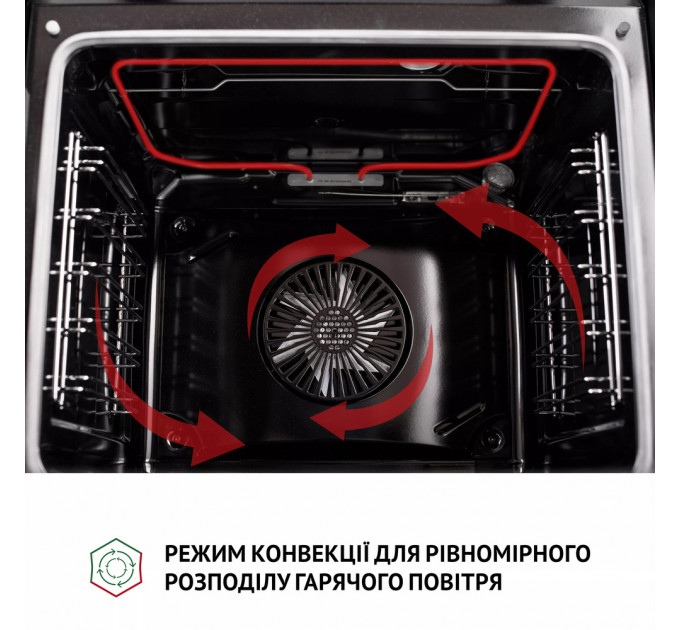 Духова шафа PERFELLI PERLA 6D7 NERO