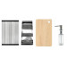 Кухонна мийка FABIANO Quadro Center 74 Celldecor