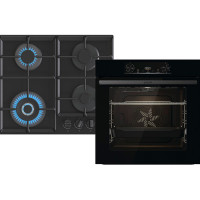 Комплект вбудованої техніки Gorenje Духова шафа BO6735E05B та Варильна поверхня GTW641EB