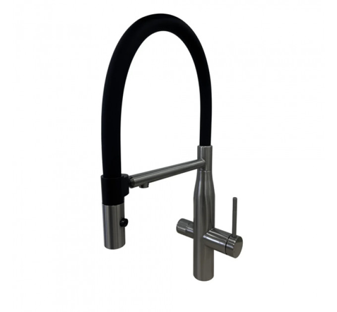 Кухонний змішувач FABIANO FKM 3125 SS Nano Graphite