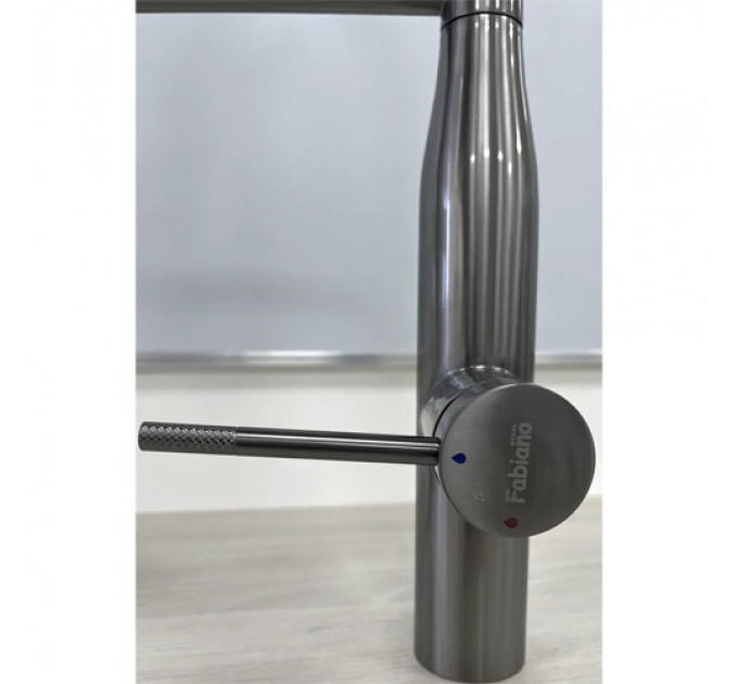 Кухонний змішувач FABIANO FKM 3125 SS Nano Graphite