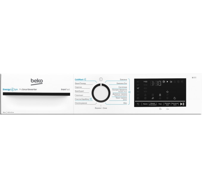 Пральна машина BEKO BM3WFU410435WB