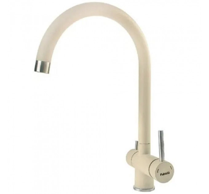 Кухонний змішувач FABIANO FKM31.5 S/Steel cream