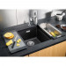 Кухонна мийка BLANCO SUBLINE 340/160-U LH AN CE W/O P-UP(520402)