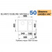 Кухонна мийка BLANCO SUBLINE 340/160-U LH AN CE W/O P-UP(520402)
