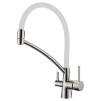 Кухонний змішувач FABIANO FKM 3110 Inox White