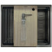 Кухонна мийка FABIANO Quadro Center 54 Celldecor Nano Graphite