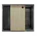 Кухонна мийка FABIANO Quadro Center 54 Celldecor Nano Graphite