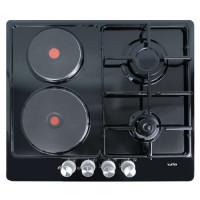 Варильна поверхня VENTOLUX HG622 B2 S (BK) Варильна поверхня VENTOLUX HG622 B2 S (BK)