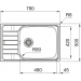 Кухонна мийка FRANKE SKL 611-78 XL