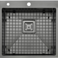 Кухонна мийка FABIANO TOP 49 Celldecor Nano Graphite