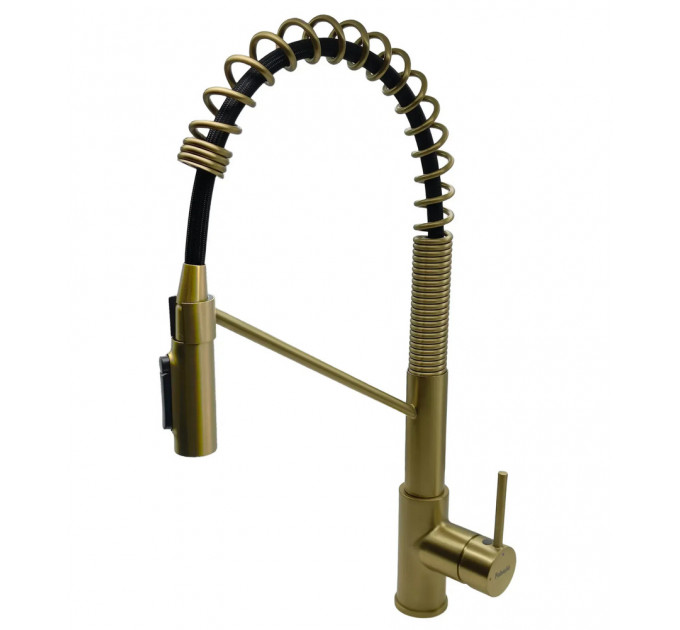 Кухонний змішувач FABIANO FKM 3128 Light Gold