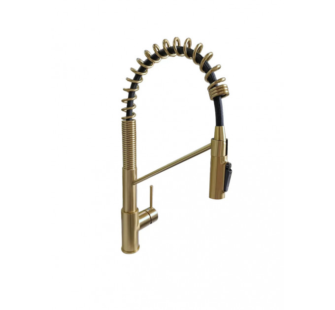 Кухонний змішувач FABIANO FKM 3128 Light Gold