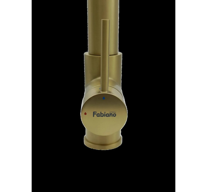 Кухонний змішувач FABIANO FKM 3128 Light Gold