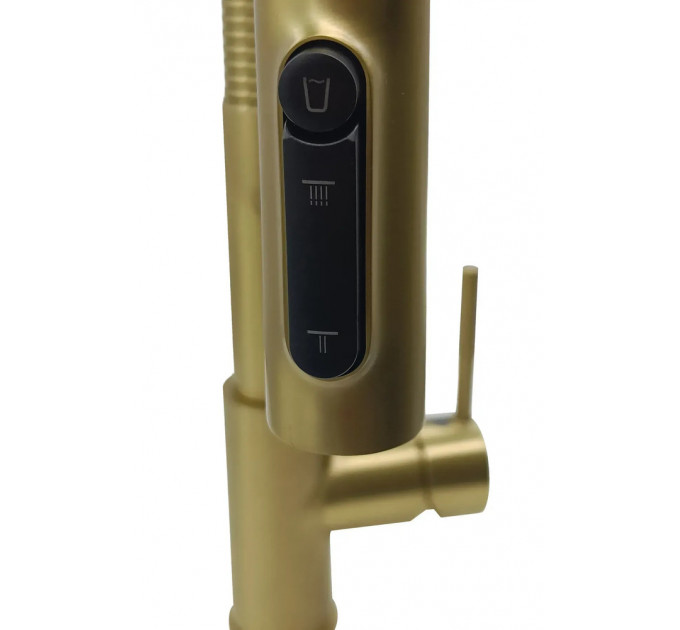 Кухонний змішувач FABIANO FKM 3128 Light Gold