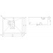 Кухонна мийка FABIANO Quadro 53 Celldecor Nano Cooper