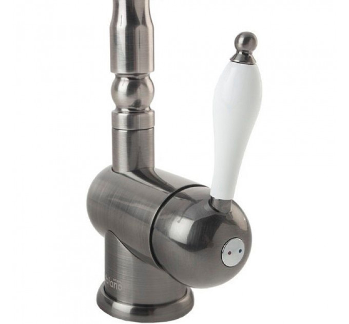 Кухонний змішувач FABIANO FKM 37 inox antique