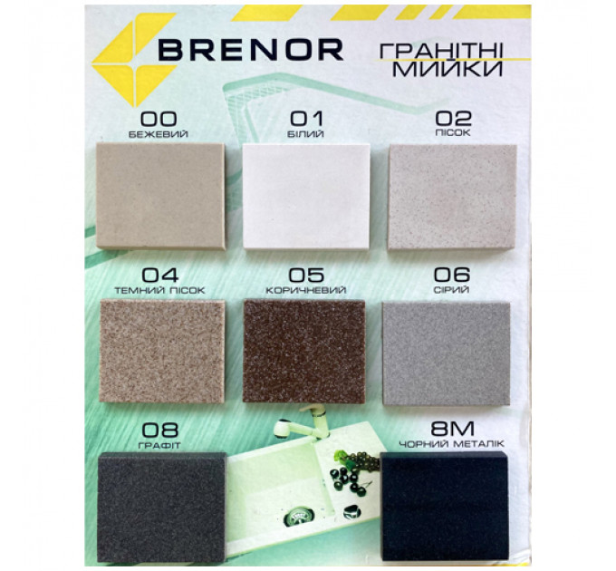 Кухонна мийка BRENOR SPARTA PLUS (25)