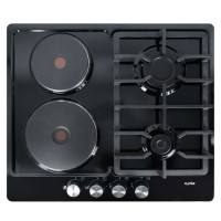 Варильна поверхня VENTOLUX HG622 B3 S (BK) Варильна поверхня VENTOLUX HG622 B3 S (BK)