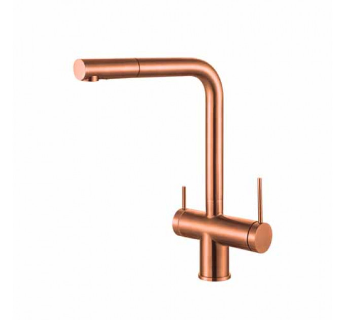 Кухонний змішувач FABIANO FKM 3114 SS Nano Copper
