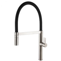 Кухонний змішувач FABIANO FKM 68P SS Inox