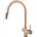 Кухонний змішувач FABIANO FKM 47P S/Steel beige