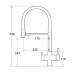 Кухонний змішувач FABIANO FKM 3143 Inox White