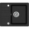 Кухонна мийка AQUASANITA NOTUS SQ 102AW-601 Black metallic