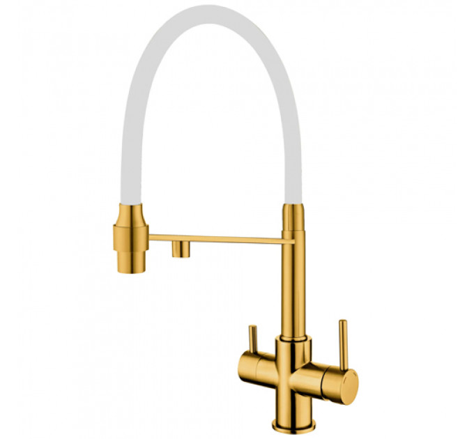 Кухонний змішувач FABIANO FKM 3143 Nano Gold