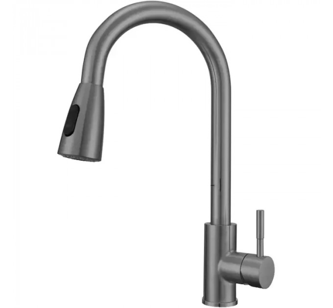Кухонний змішувач VENTOLUX KFPFH05 PVD BK 2F