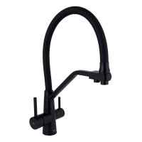 Кухонний змішувач LIDZ Aria 020F3 Matt Black