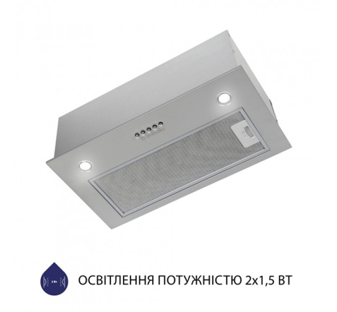 Витяжка MINOLA HBI5327GR800LED