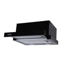 Витяжка VENTOLUX GARDA 45 BK (700) LED