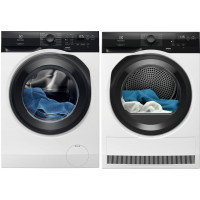 Комплект пральна та сушильна машина ELECTROLUX EW6F9452U+EW6D98BEU+
