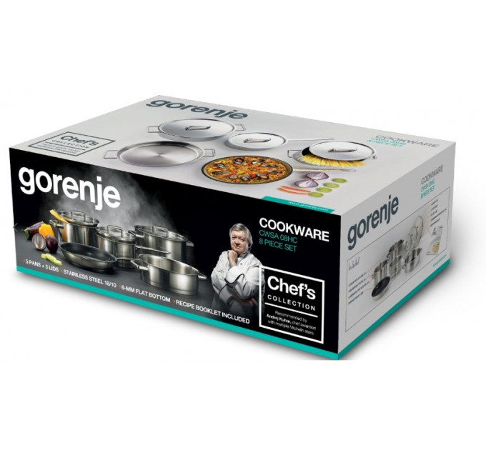 Набір каструль Gorenje CWSA08HC