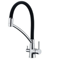 Кухонний змішувач FABIANO FKM 3110 Chrome Black