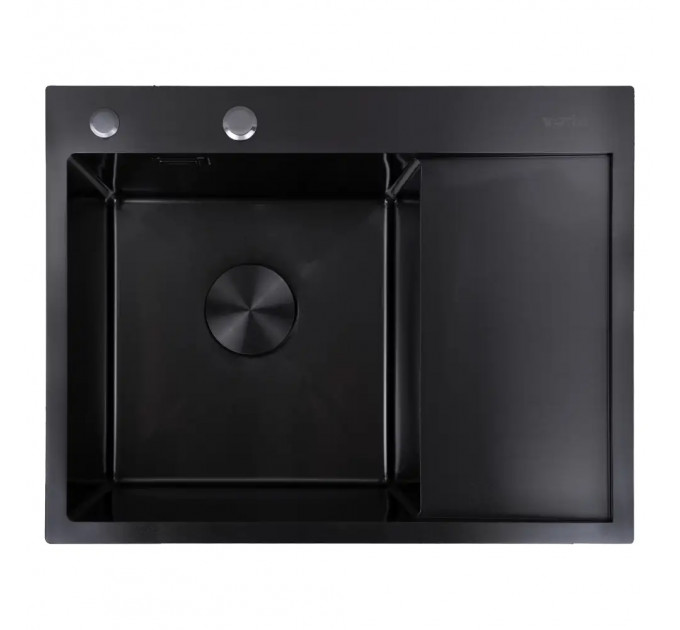 Кухонна мийка VENTOLUX HMKS LW 6550 PVD BK 3.0/.08