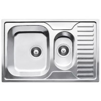 Кухонна мийка FABIANO 78x50 з фруктовницею мікродекор (0,80)